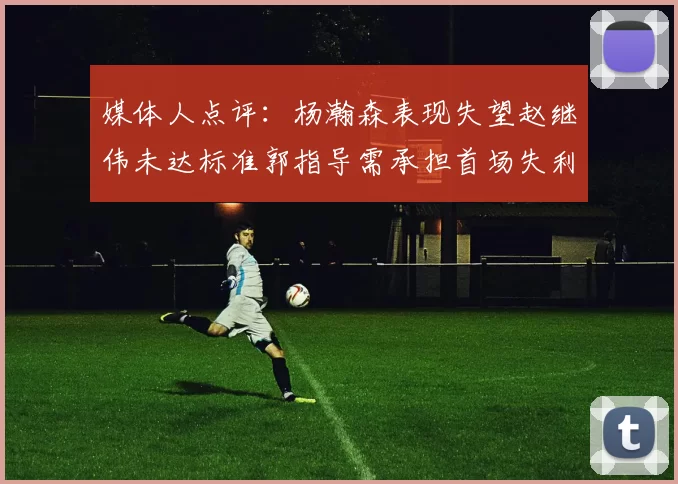 媒体人点评：杨瀚森表现失望赵继伟未达标准郭指导需承担首场失利责任