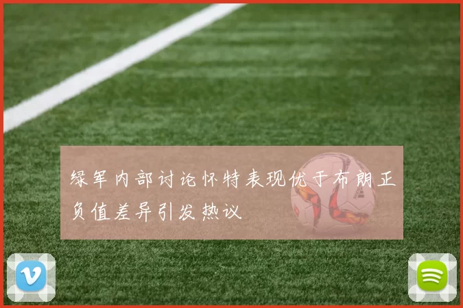 绿军内部讨论怀特表现优于布朗正负值差异引发热议